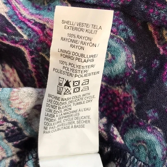 LUCKY BRAND Paisley Print Dress